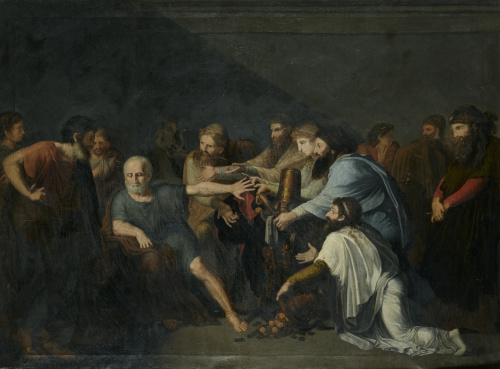 DIEGO ÁLVAREZ CORRALES (Escuela sevillana, S. XIX)Hipócrat