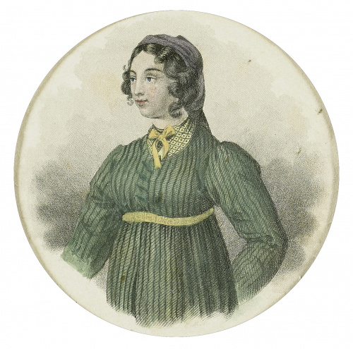 ESCUELA FRANCESA, SIGLO XIXRetrato de dama.