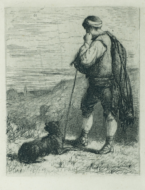 CARLOS DE HAES (1826- 1898)“Pastor”.