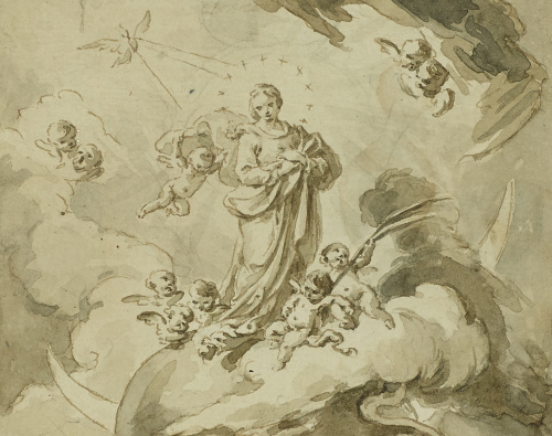 ESCUELA ESPAÑOLA, SIGLO XVIIIPurísima.