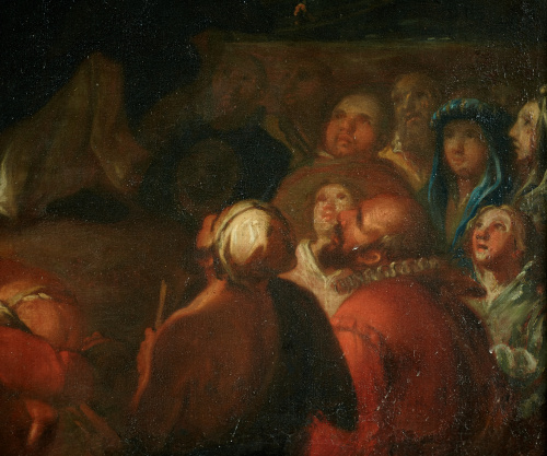 ESCUELA ESPAÑOLA, SIGLO XVIIIPredicación de San Vicente Fe