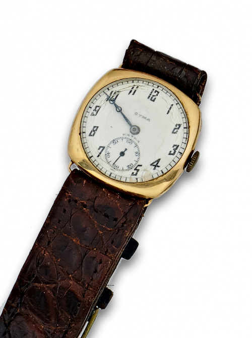 Reloj CYMA años 40 en oro de 18K.1022961.