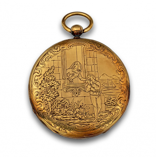 Reloj Lepine “J & A MEYLAN” Geneve nº24556 en oro de 18K. S