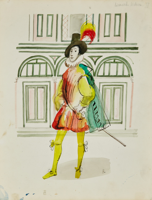 HIPÓLITO HIDALGO DE CAVIEDES (Madrid, 1902-1994)“Licenciad
