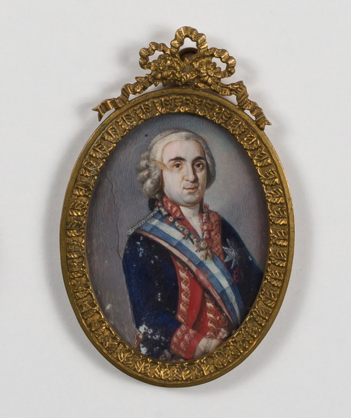 ESCUELA ESPAÑOLA, SIGLO XIX.Retrato de caballero con el To