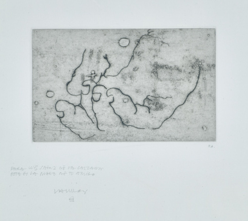 EDUARDO CHILLIDA (San Sebastián, 1924 - 2002)“Esku XVI. Ma