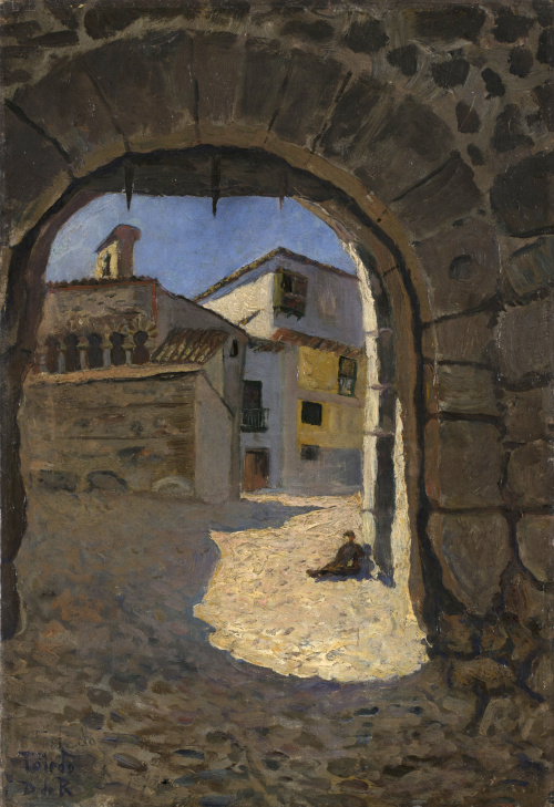 DARÍO DE REGOYOS (Asturias, 1857-Barcelona, 1913)Toledo, 18