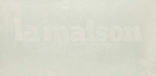 ROGELIO LÓPEZ CUENCA (Nerja, 1959)“La Maison de Wittgenste