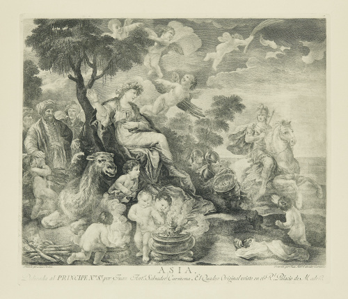 LUCAS JORDÁN (dibujó) JUAN ANTONIO SALVADOR CARMONA (grabó)