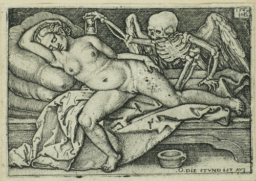 SEBALD BEHAM (Nurembert, 1500- 1550)La muerte y la doncell