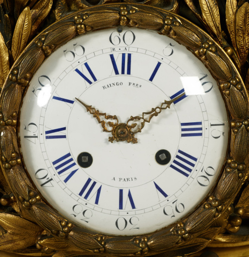 Raingo Frères *Guarnición de chimenea, Napoleón III, en br