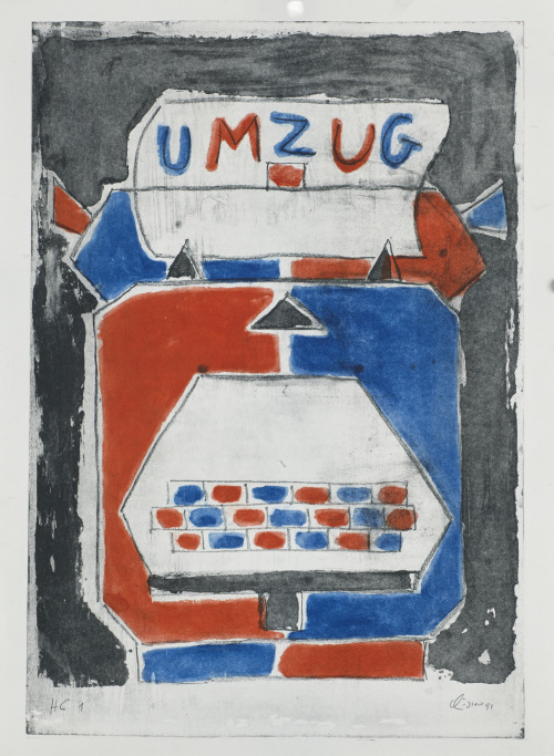 MANOLO QUEJIDO (Sevilla, 1946)“Umzug”, 1991