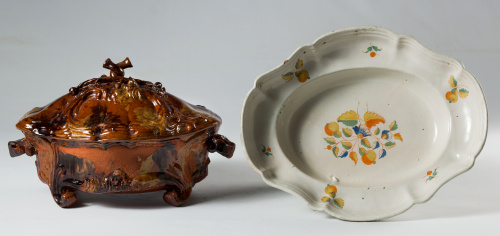 Fuente de Alcora, serie del ramito, S. XIX.