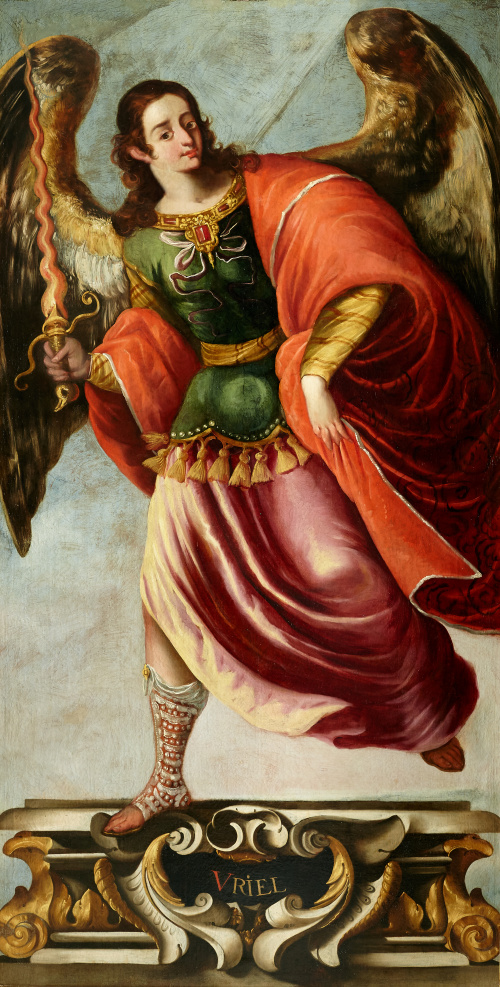 ESCUELA MADRILEÑA, SIGLO XVIIArcángeles Uriel y Jehudiel