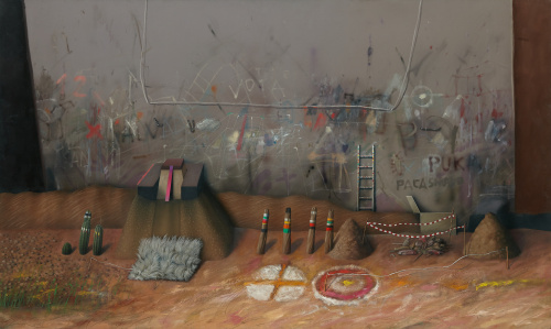 LEONCIO VILLANUEVA (Lima, 1947)Sin título, 1984