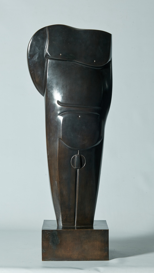 ELENA LAVERÓN (Ceuta, 1938)“Torso masculino”, 1969