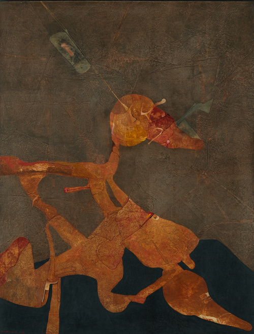 ENRIQUE BRINKMANN (Málaga, 1938)“Asunto de perros”, 1982