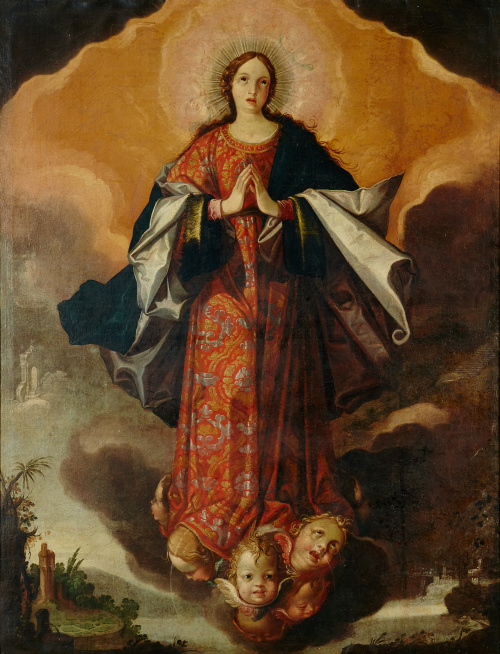 ESCUELA COLONIAL, SIGLO XVIIInmaculada.