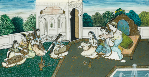 ESCUELA PERSA, SIGLO XX“Sultán”.