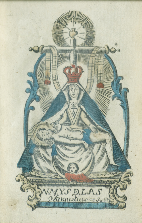 ESCUELA ESPAÑOLA, S. XVIIIVirgen de las Angustias