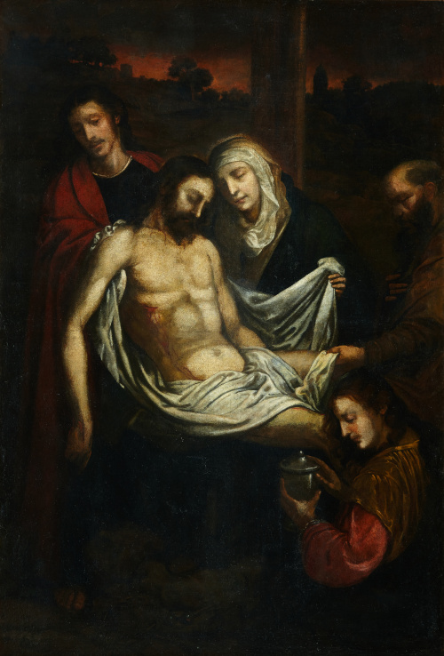 ESCUELA ESPAÑOLA, SIGLO XVIISanto Entierro.