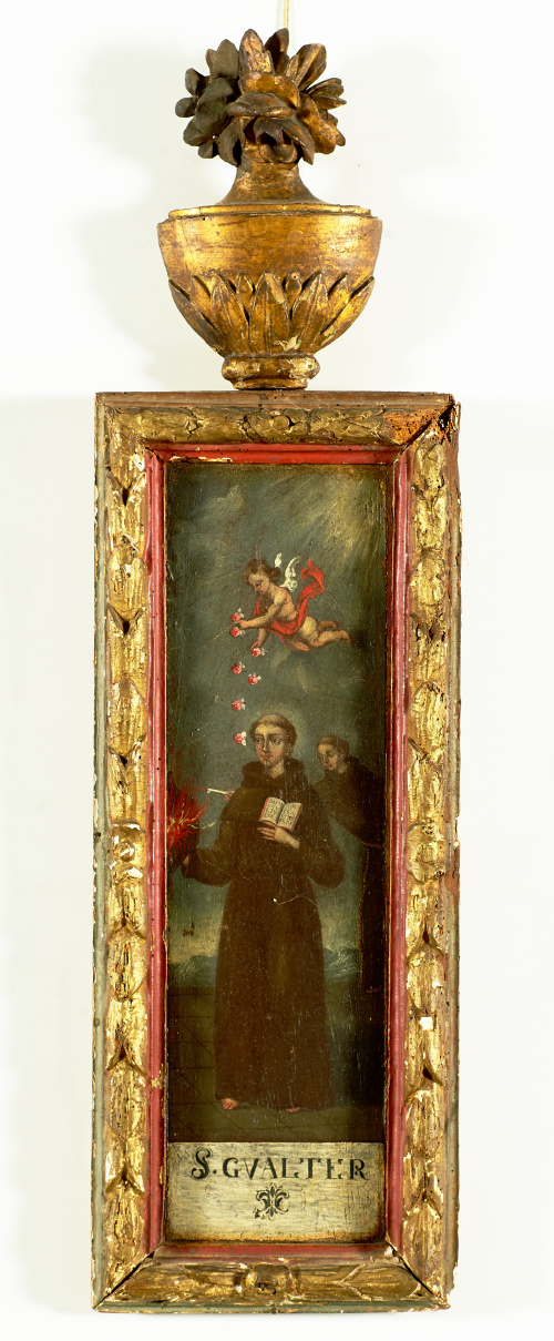 ESCUELA ESPAÑOLA O COLONIAL, SIGLO XVIII“San Ovidio” y “Sa