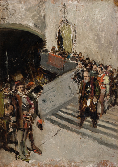 ESCUELA ESPAÑOLA, FF. SIGLO XIXLa rendición