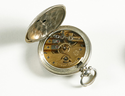 Reloj saboneta de plata sXIX  inglés para el mercado otoman