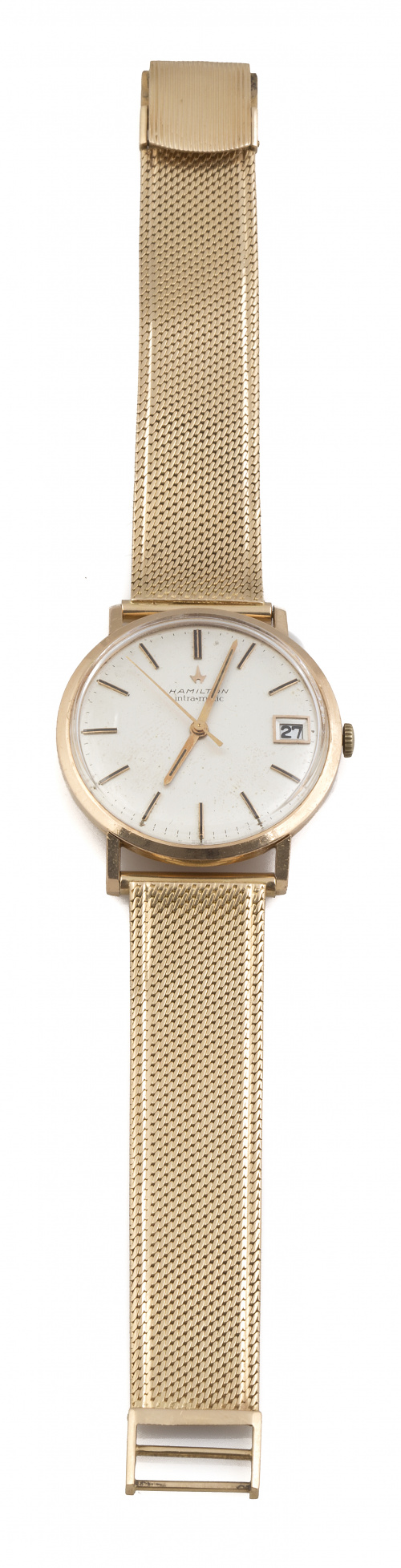 Reloj HAMILTON en oro de 18K, años 60