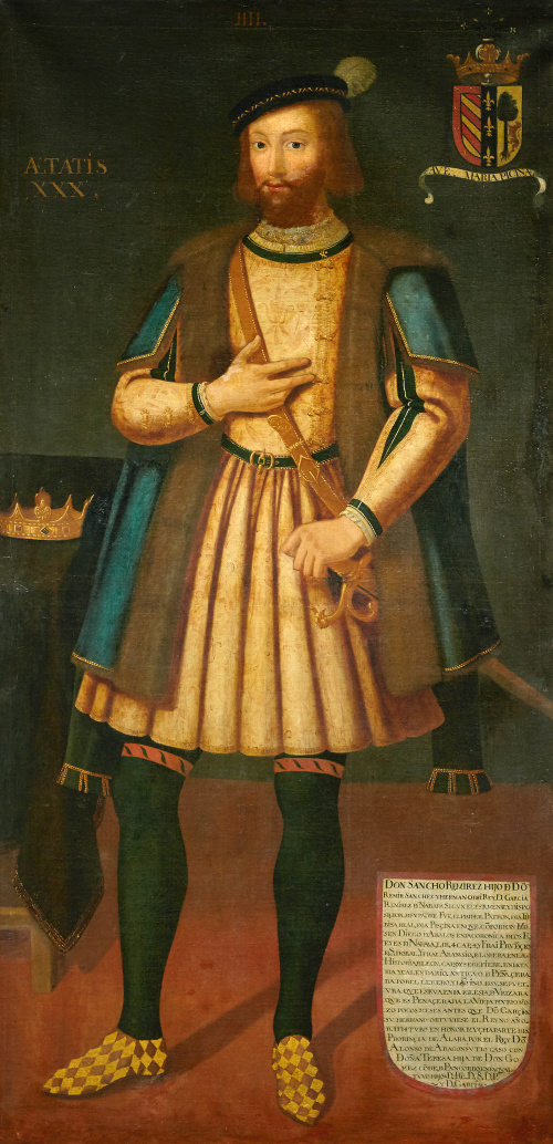 ESCUELA ESPAÑOLA, SIGLO XVIIRetrato del Rey Sancho Ramírez