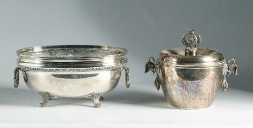 Cubitera plateada, Jorge V. Trabajo Inglés. S. XX.