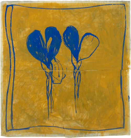 JOAN HERNÁNDEZ PIJUÁN (Barcelona, 1931 - 2005)“Lliris blau