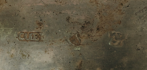 Caja de plata punzonada, Taller Cordobés, Juan de Luque y 