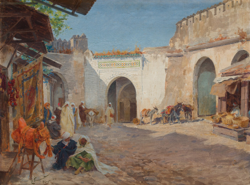 ENRIQUE SIMONET LOMBARDO (Valencia, 1866-Madrid, 1927) Día 