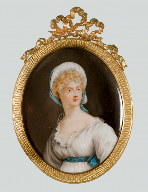 T. CRANE (Escuela inglesa, siglo XIX)Retrato de dama.