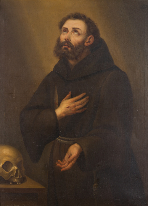 AUGUSTO MANUEL DE QUESADA (1824- 1891)Los estigmas de San 