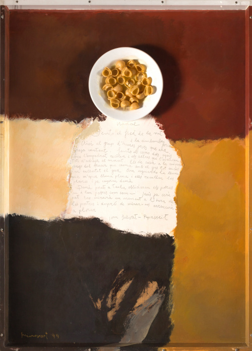 JOSEP GUINOVART (Barcelona, 1927 - 2007)“Composición”, 1999