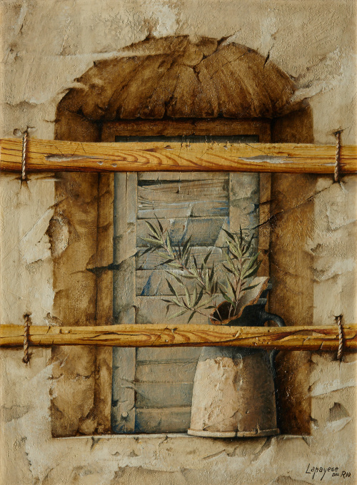 JOSÉ LAPAYESE DEL RÍO (Madrid, 1926 - 2000)“Ventana”