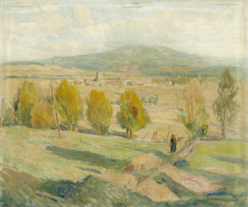 MARCELIANO SANTA MARÍA SEDANO (Burgos, 1866-Madrid, 1952)Pa