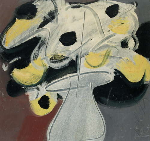 JUAN GARCÉS (Marín 1935 - Madrid,  2014)“Jarrón de flores”