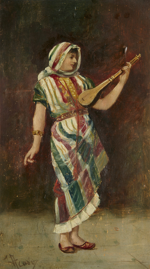 ESCUELA ESPAÑOLA, SIGLO XIXPareja de moros