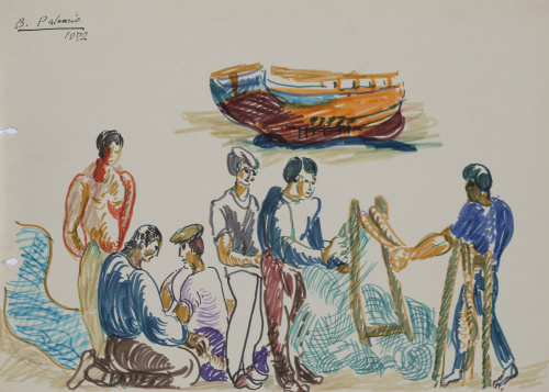 BENJAMÍN PALENCIA (Barrax, Albacete, 1894 - Madrid, 1980)R