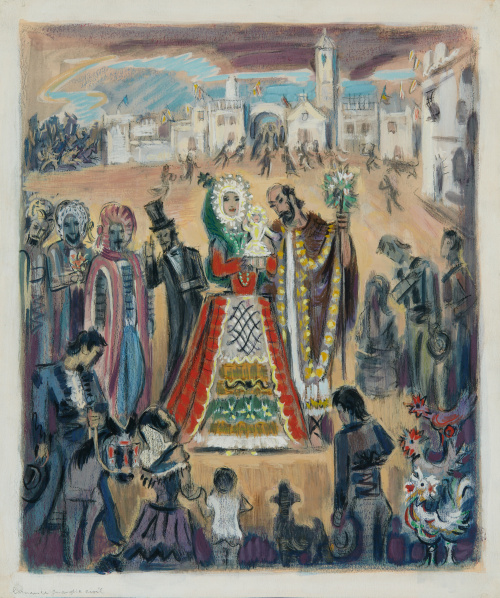 PEDRO FLORES (Murcia, 1897 - París,1967)“Romance de la Gua