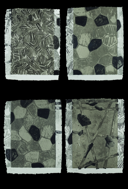 JASPER JOHNS (Augusta, Georgia, 1930)Four Panels from Unti