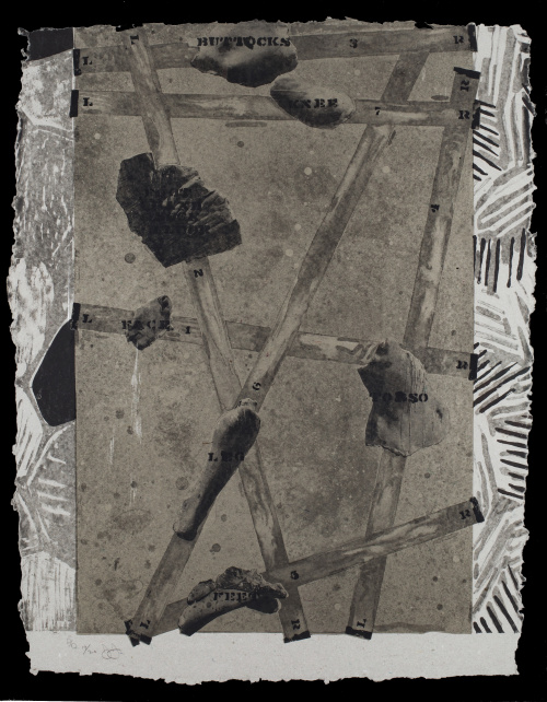 JASPER JOHNS (Augusta, Georgia, 1930)Four Panels from Unti