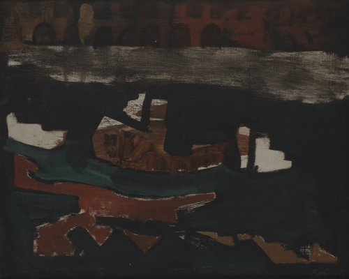 FRANCISCO BORES (Madrid, 1898 - París, 1972)El puerto, 1933