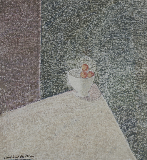 CRISTINO DE VERA (Santa Cruz de Tenerife, 1931) Taza sobre