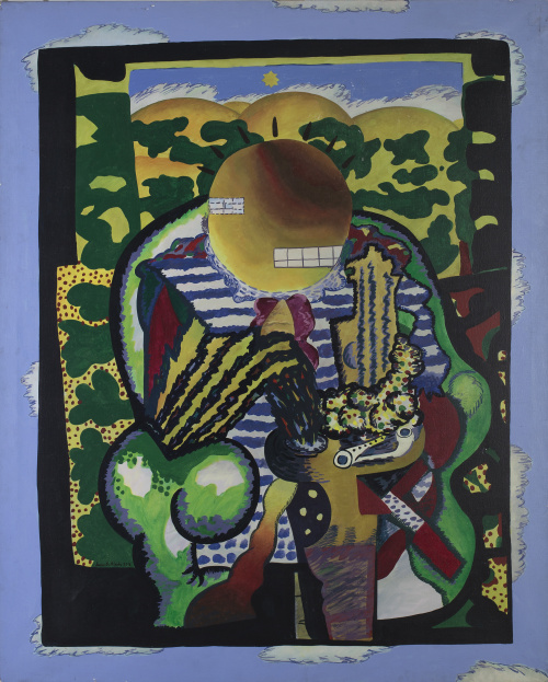 JAIME GONZÁLEZ ALEDO (Cartagena, Murcia, 1949)Baco merenda