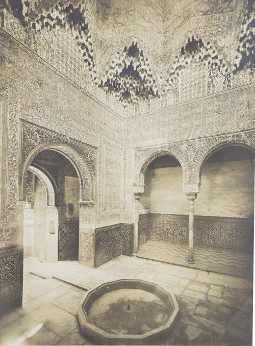 Lotes de cinco fotografías de la Alhambra de granada.