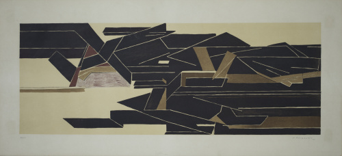 PABLO PALAZUELO (Madrid, 1915 - Galapagar, 2007)Parallelos